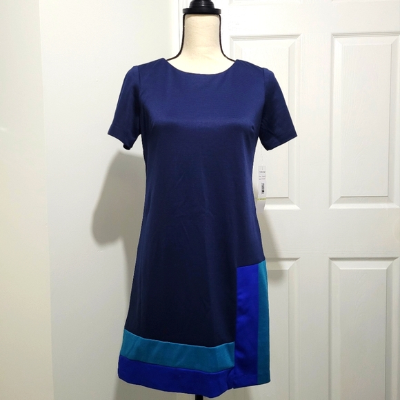 Madison Leight Colorblock Dress - Picture 1 of 5